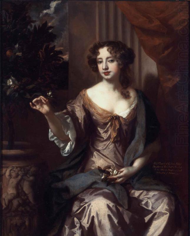 Elizabeth, Countess of Kildare, Sir Peter Lely